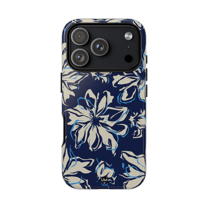 Blue Flor Tough Case