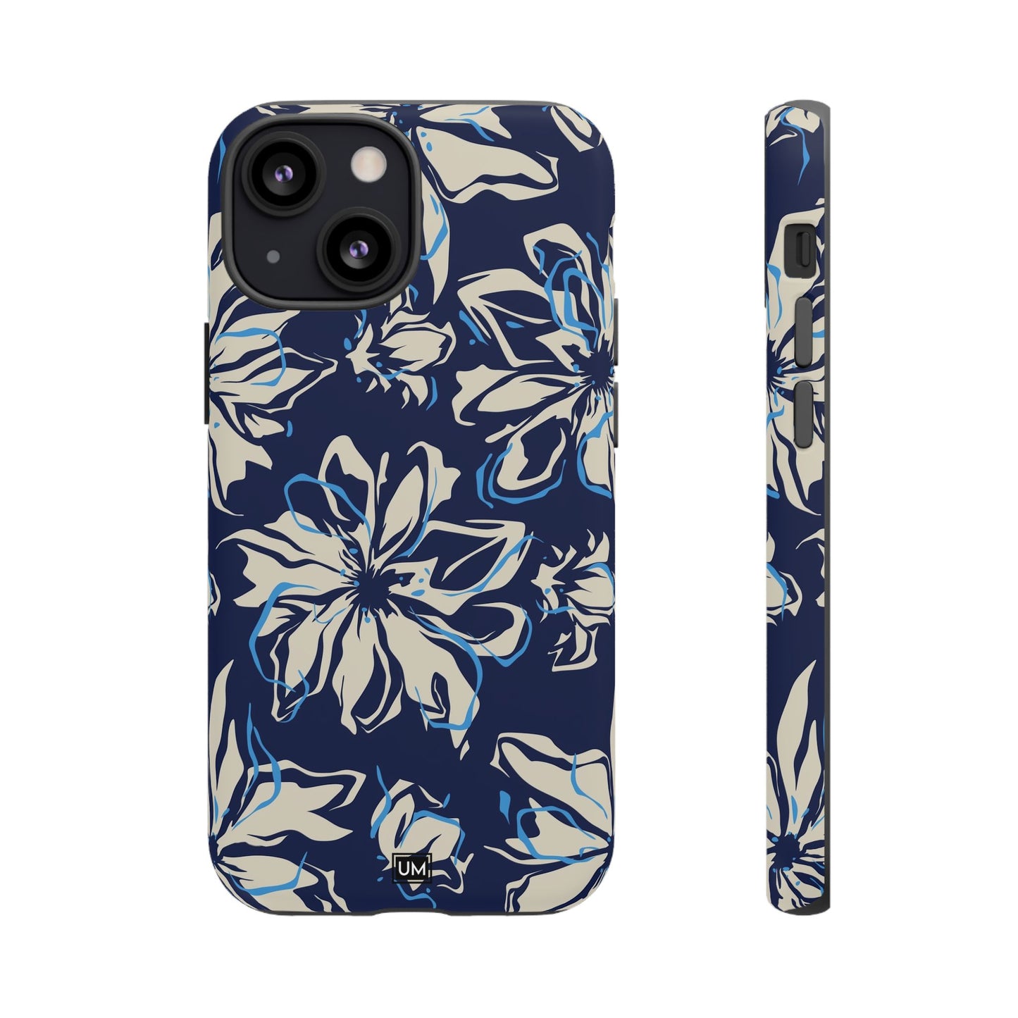 Blue Flor Tough Case