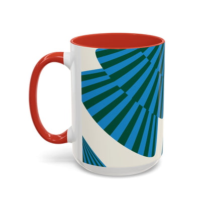 Taza de café navideña moderna (11, 15 oz)