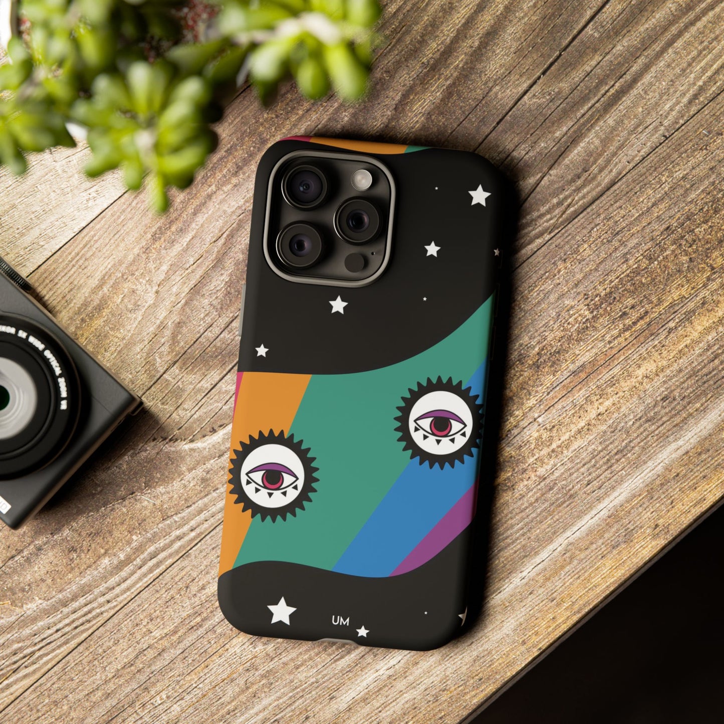 Estuche resistente Arcoiris Eye