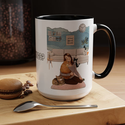 Taza de café con abrazos gratis (11 oz y 15 oz)