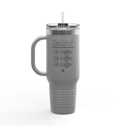 Checklist Mug, 40oz