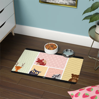 Alfombrilla para comida para mascotas UM (12 x 18)