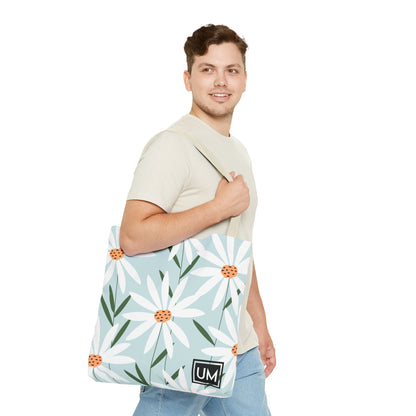 Bolso de mano con estampados florales llamativos (AOP)