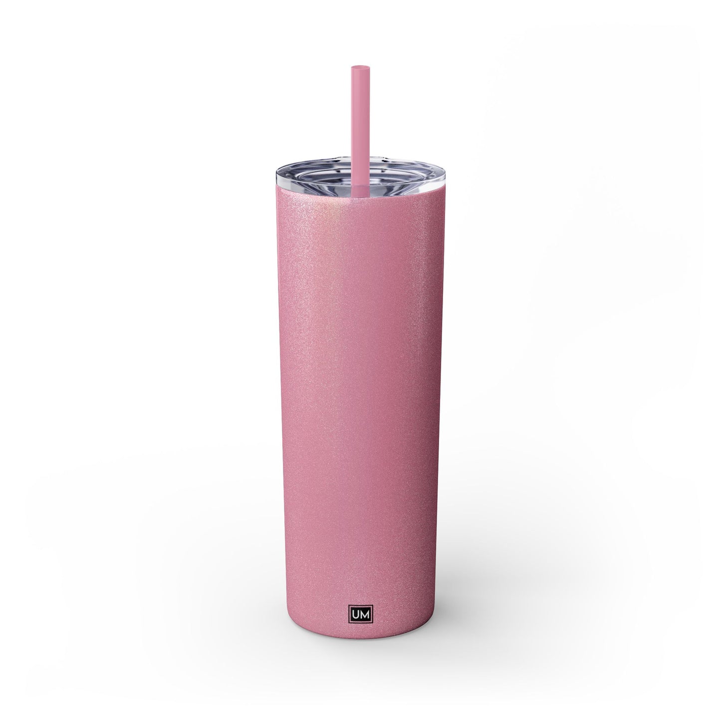 Plain Tumbler with Straw, 20oz