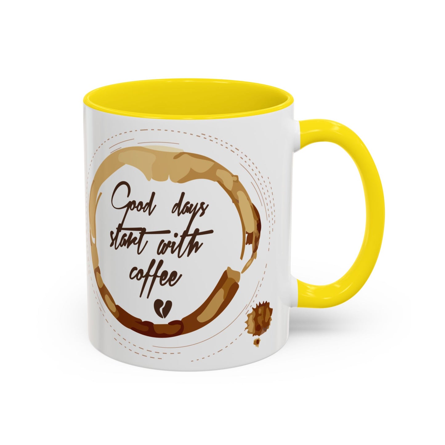 Comienza tu día con una taza de café (11, 15 oz)