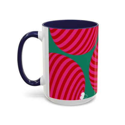 Taza de café navideña moderna (11, 15 oz)