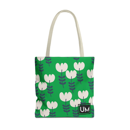 Bolso de mano con estampados florales llamativos (AOP)