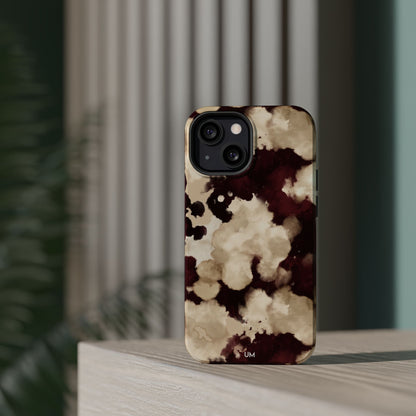 Marbled Burgundy