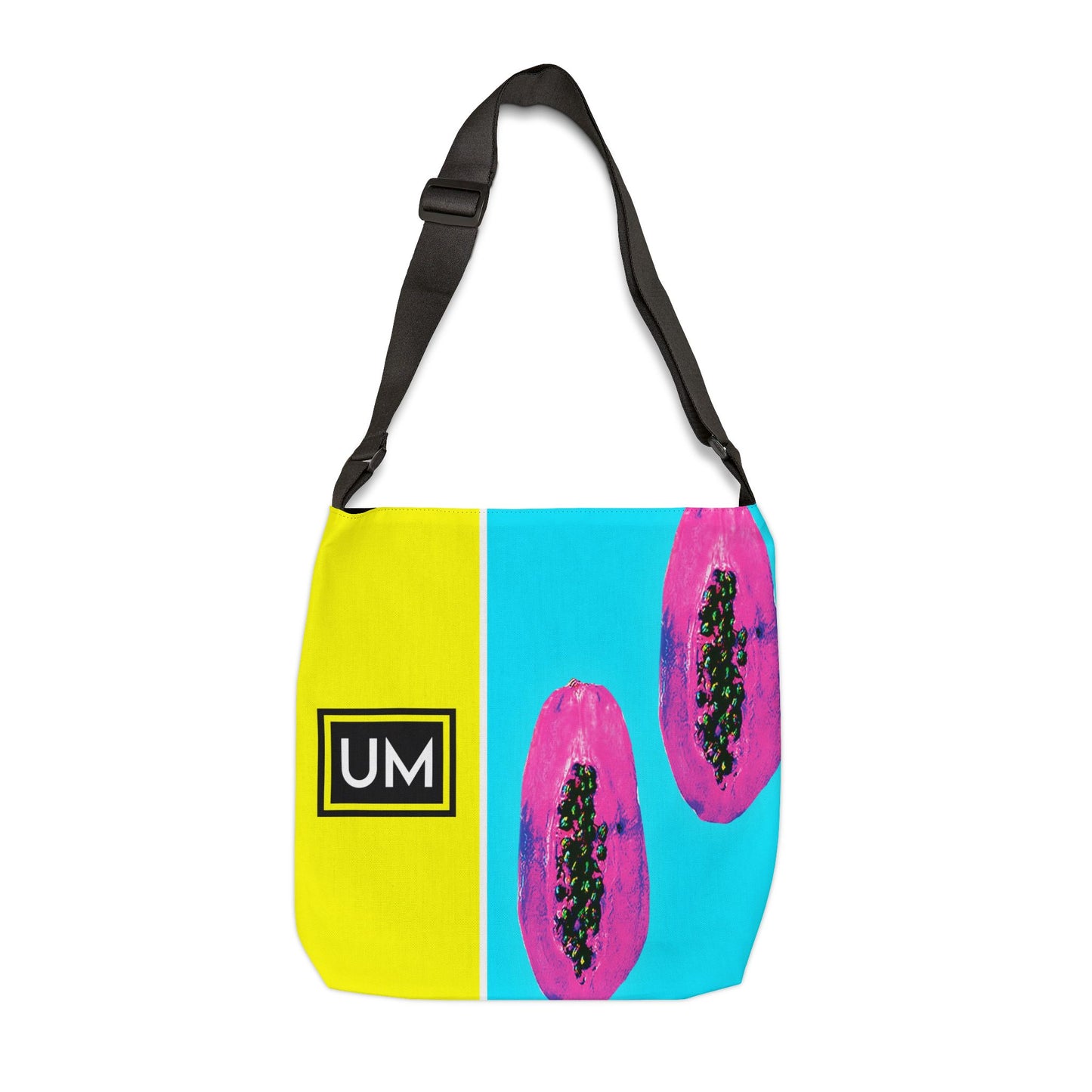 Bolso de mano ajustable y vibrante