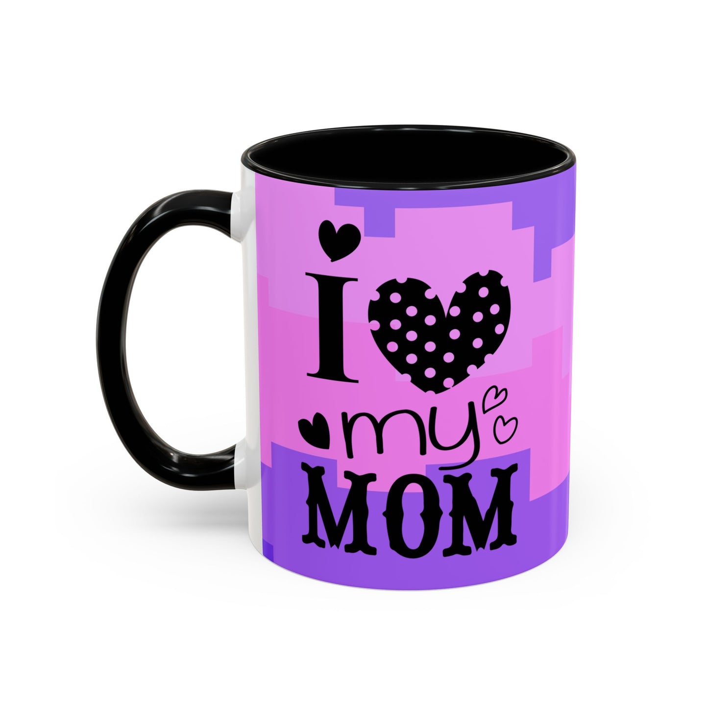 Taza de café con la frase "Te amo mamá" (11, 15 oz)