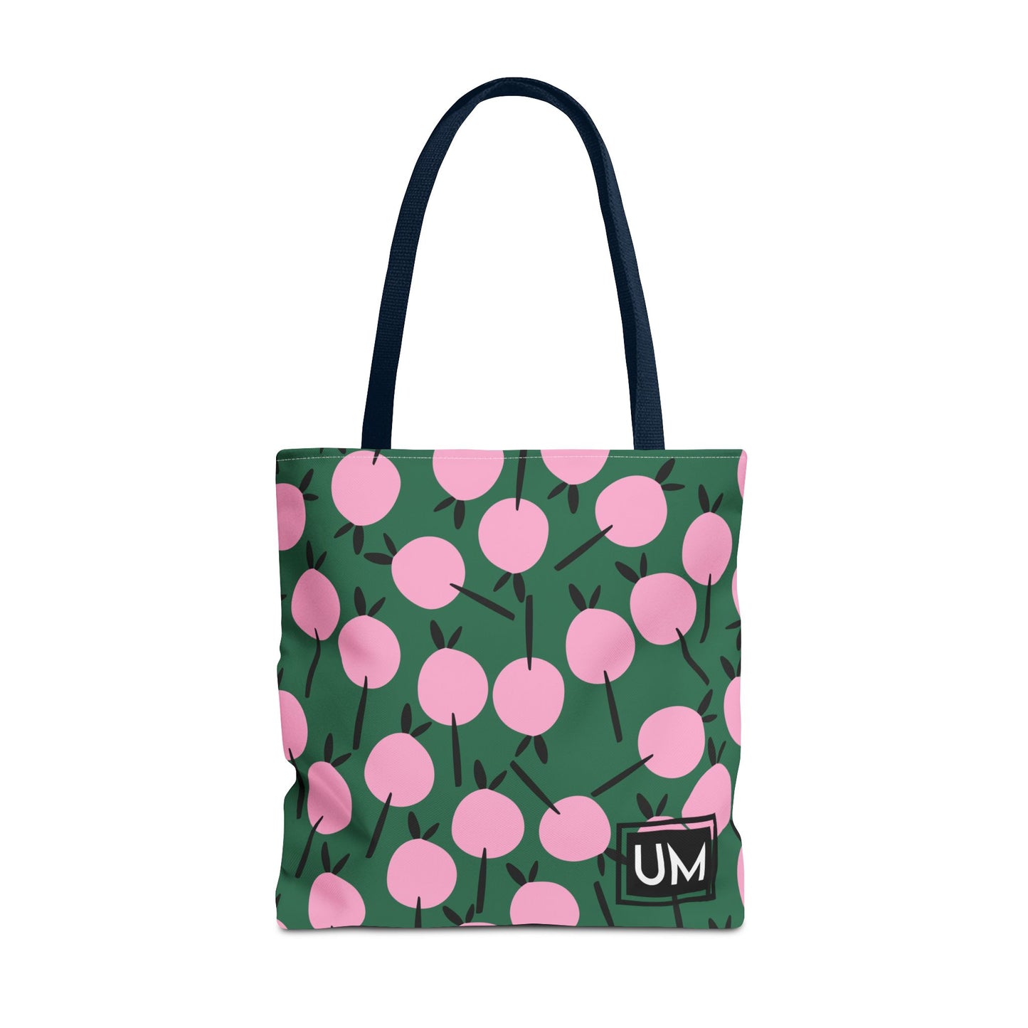 Bolso de mano con estampados florales llamativos (AOP)