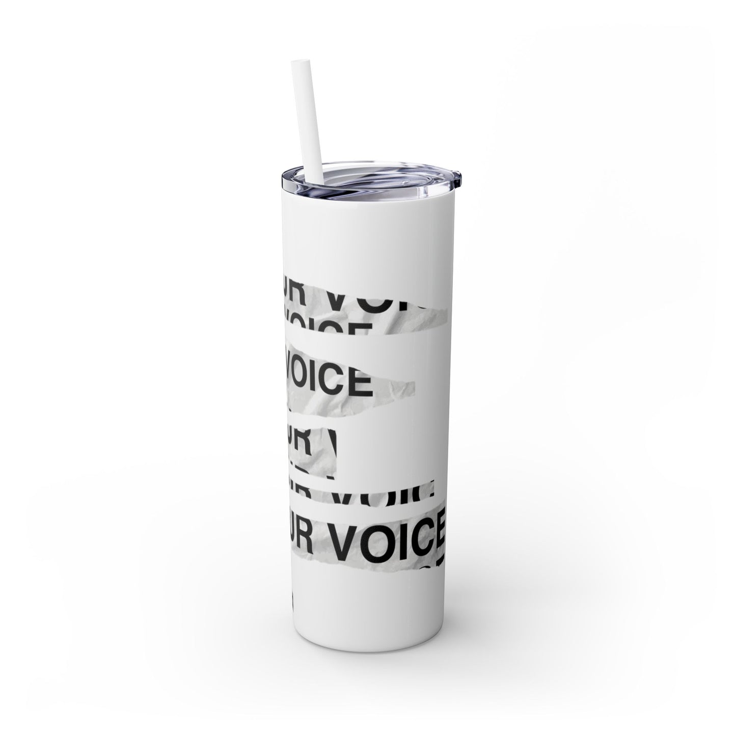 Vaso con pajita Find Your Voice, 20 oz