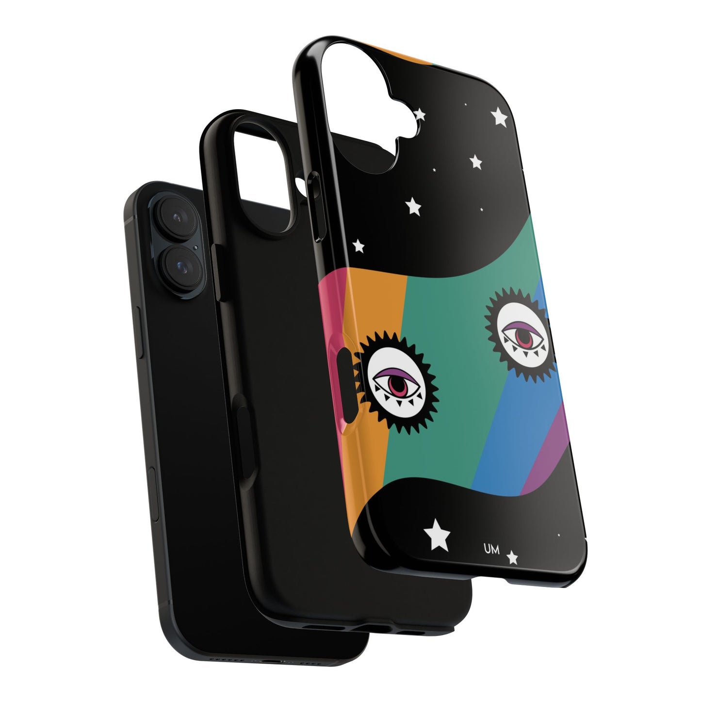 Estuche resistente Arcoiris Eye