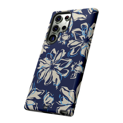 Blue Flor Tough Case