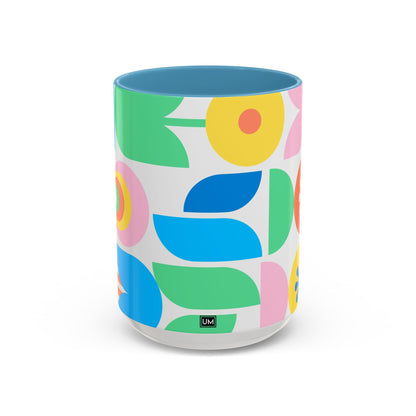 Taza de café colorida (11, 15 oz)