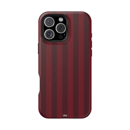 Bordeaux Pinstripe