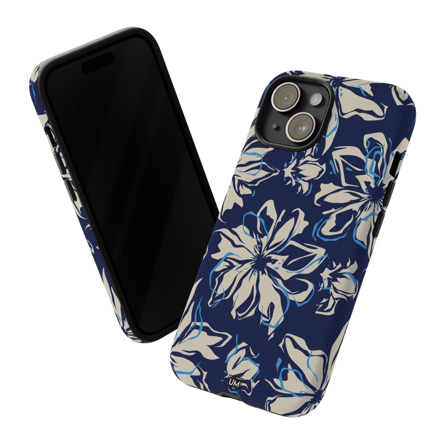 Blue Flor Tough Case