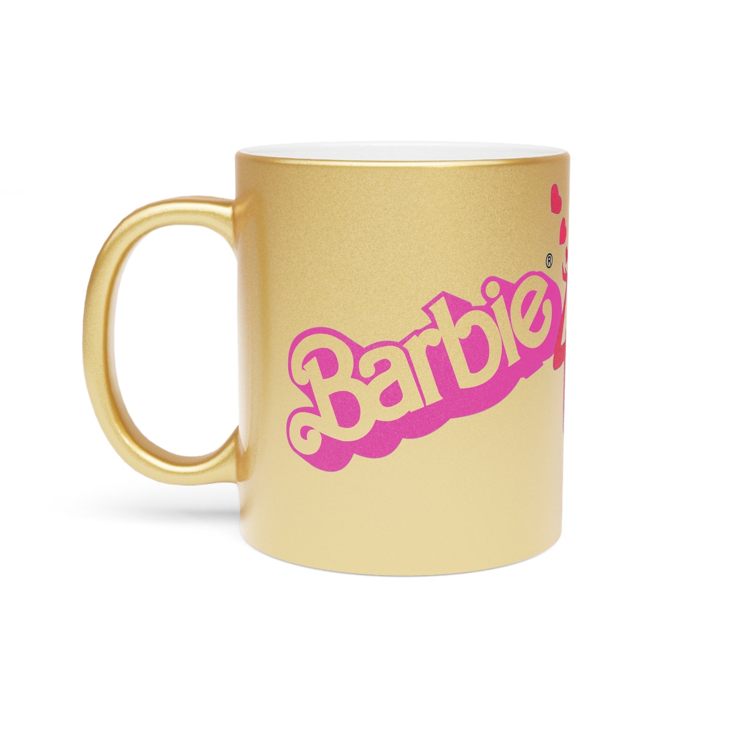 Taza de Barbie (plata y oro)