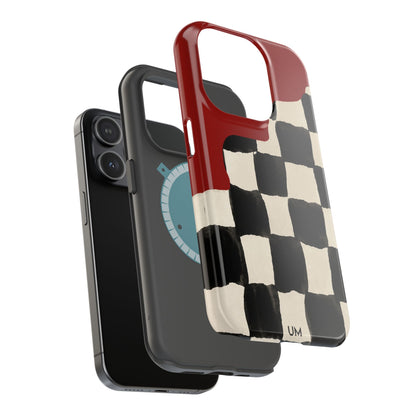 Checkerboard Red