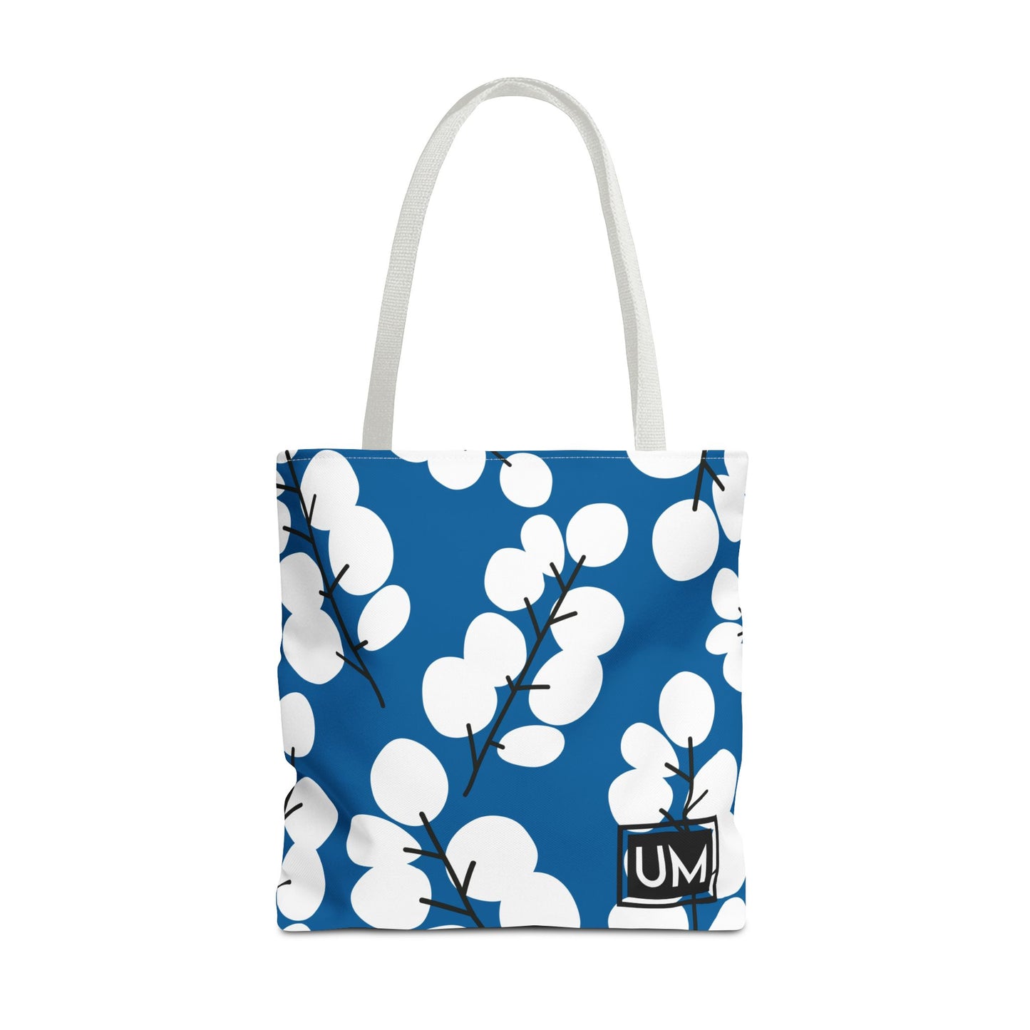 Bolso de mano con estampados florales llamativos (AOP)