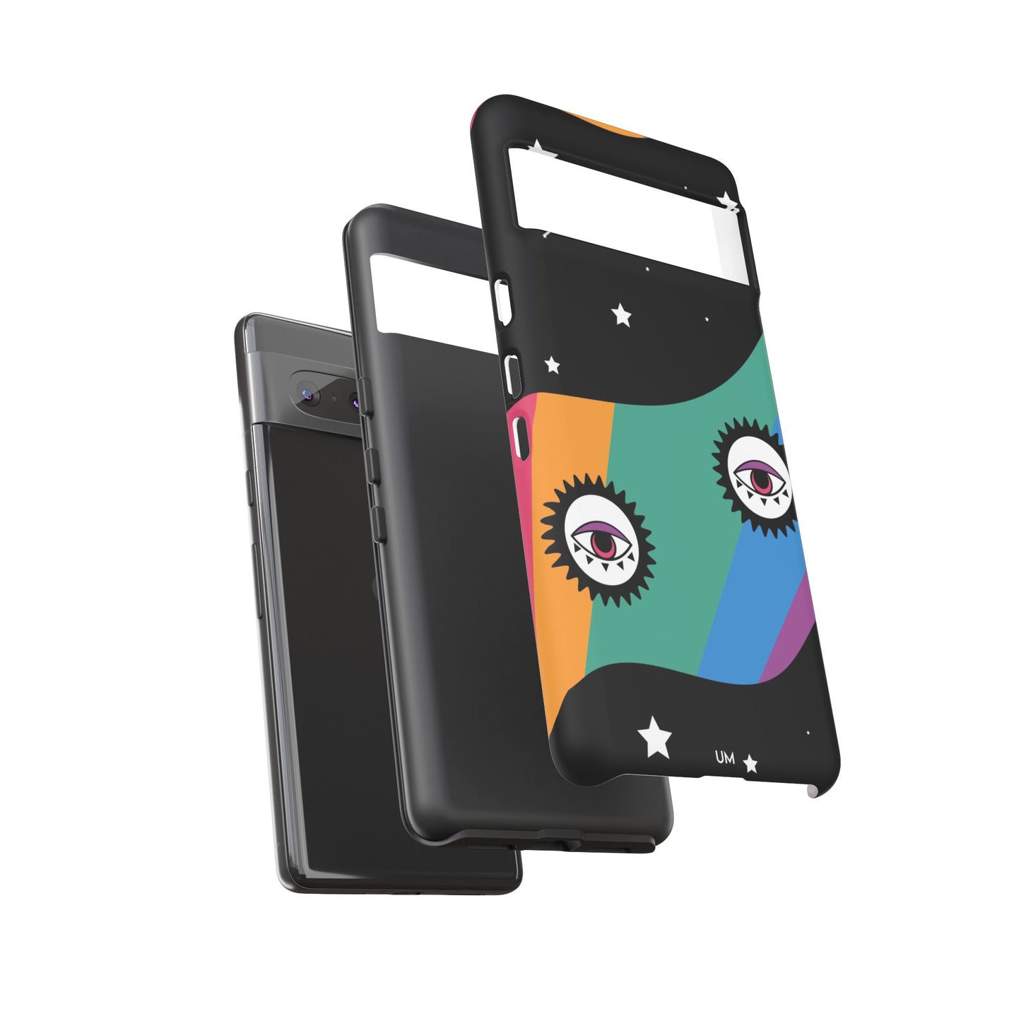 Estuche resistente Arcoiris Eye