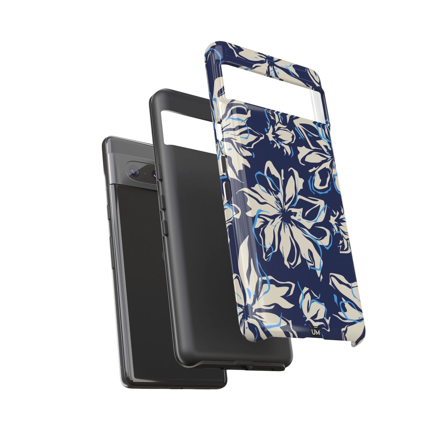 Blue Flor Tough Case