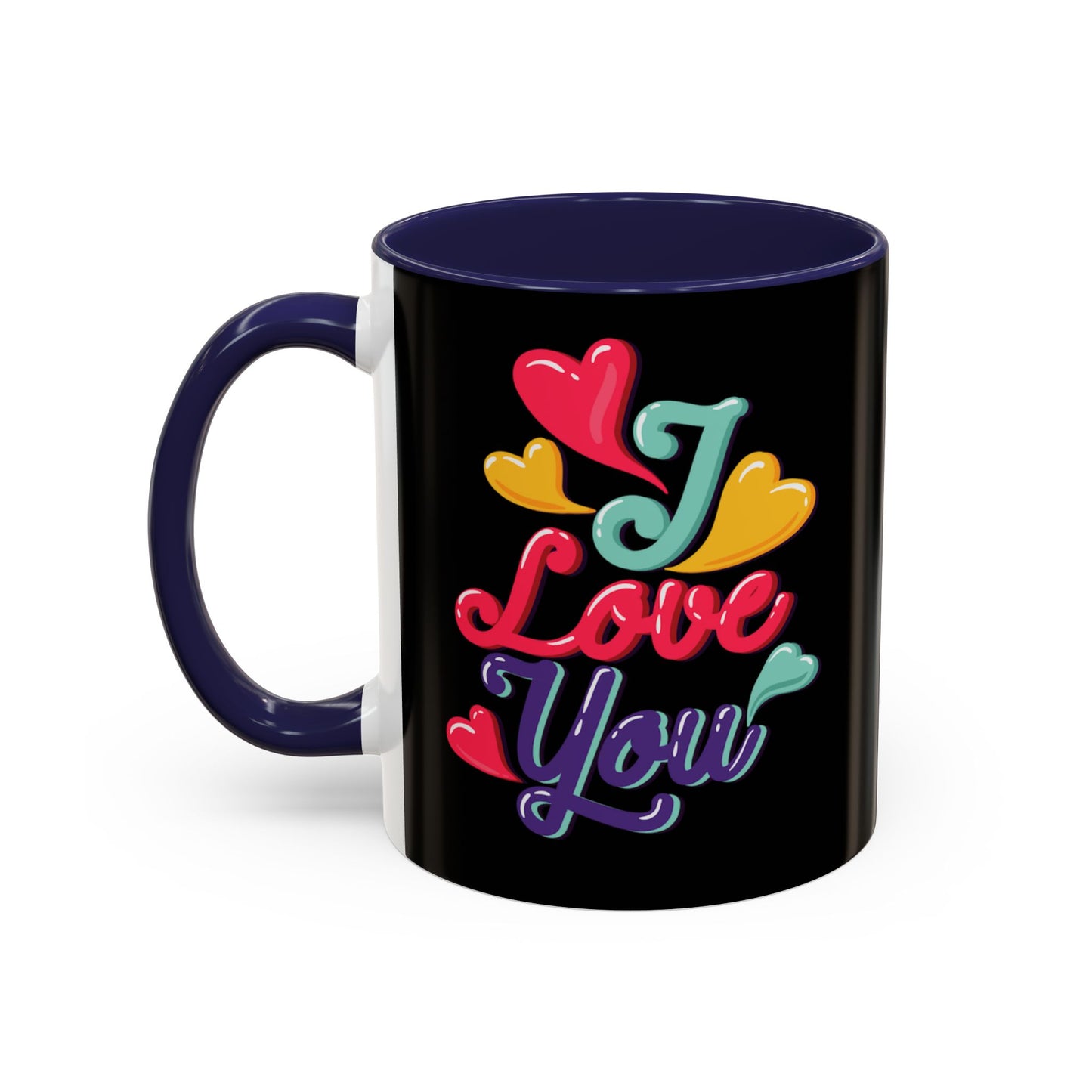 Taza de café con la frase "Te amo" (11, 15 oz)