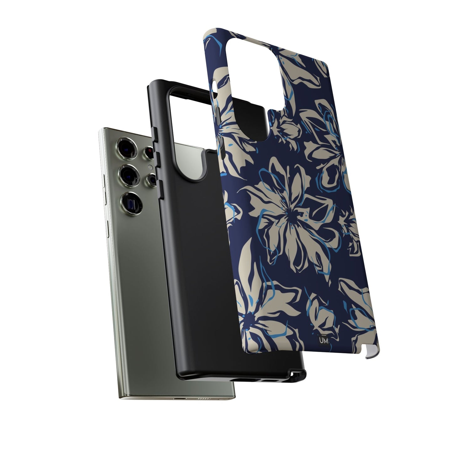 Blue Flor Tough Case