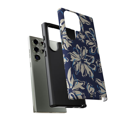 Blue Flor Tough Case