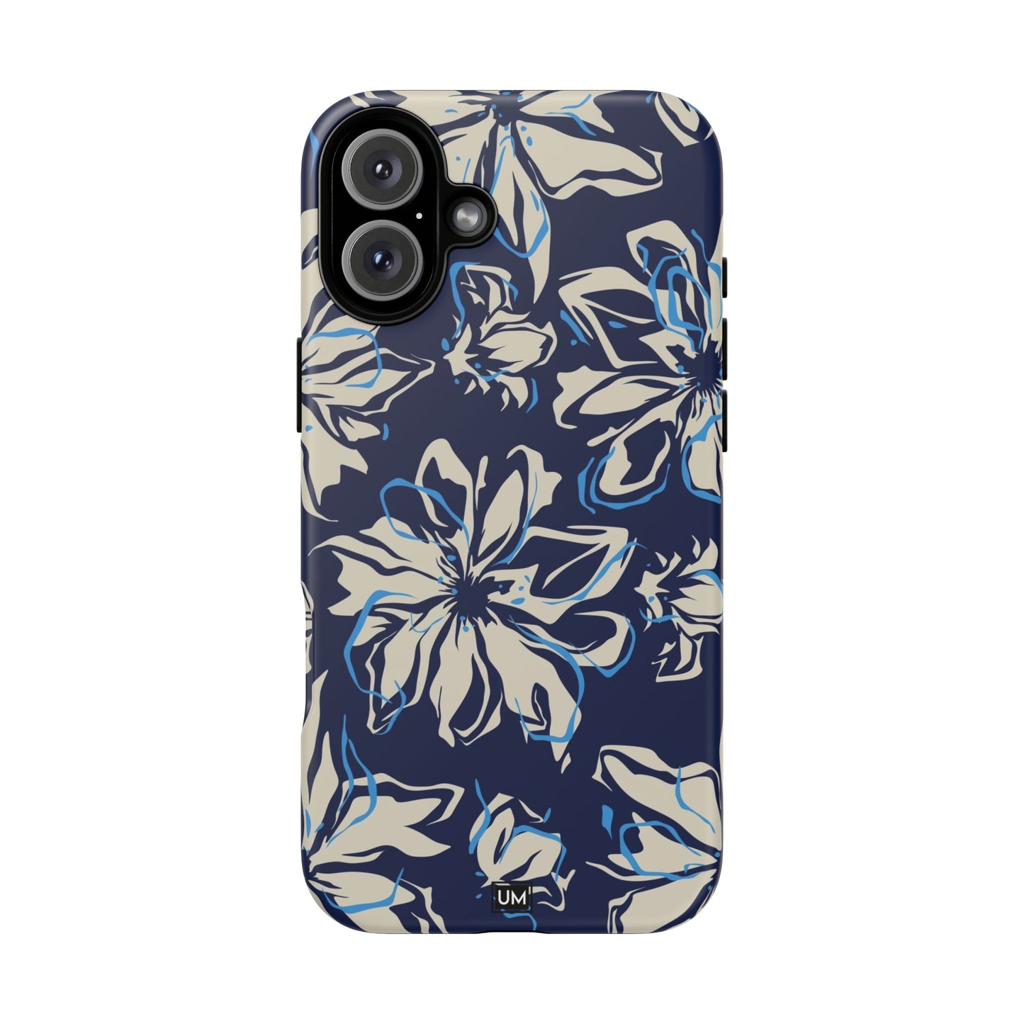 Blue Flor Tough Case