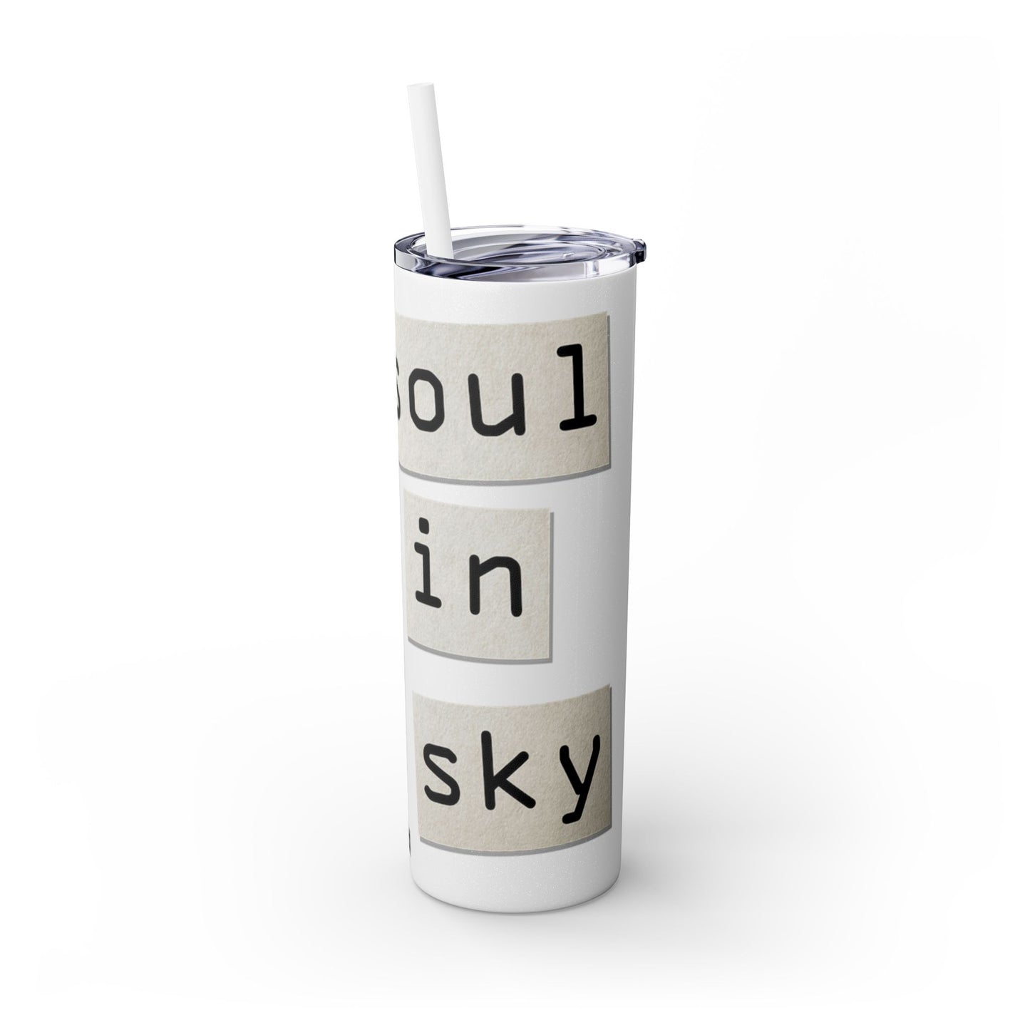 Vaso con pajita Soul in Sky, 20 oz