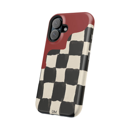 Checkerboard Red