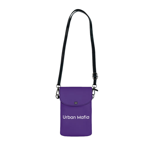 UM Purple Small Cell Phone Wallet