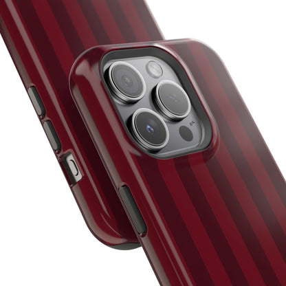 Bordeaux Pinstripe