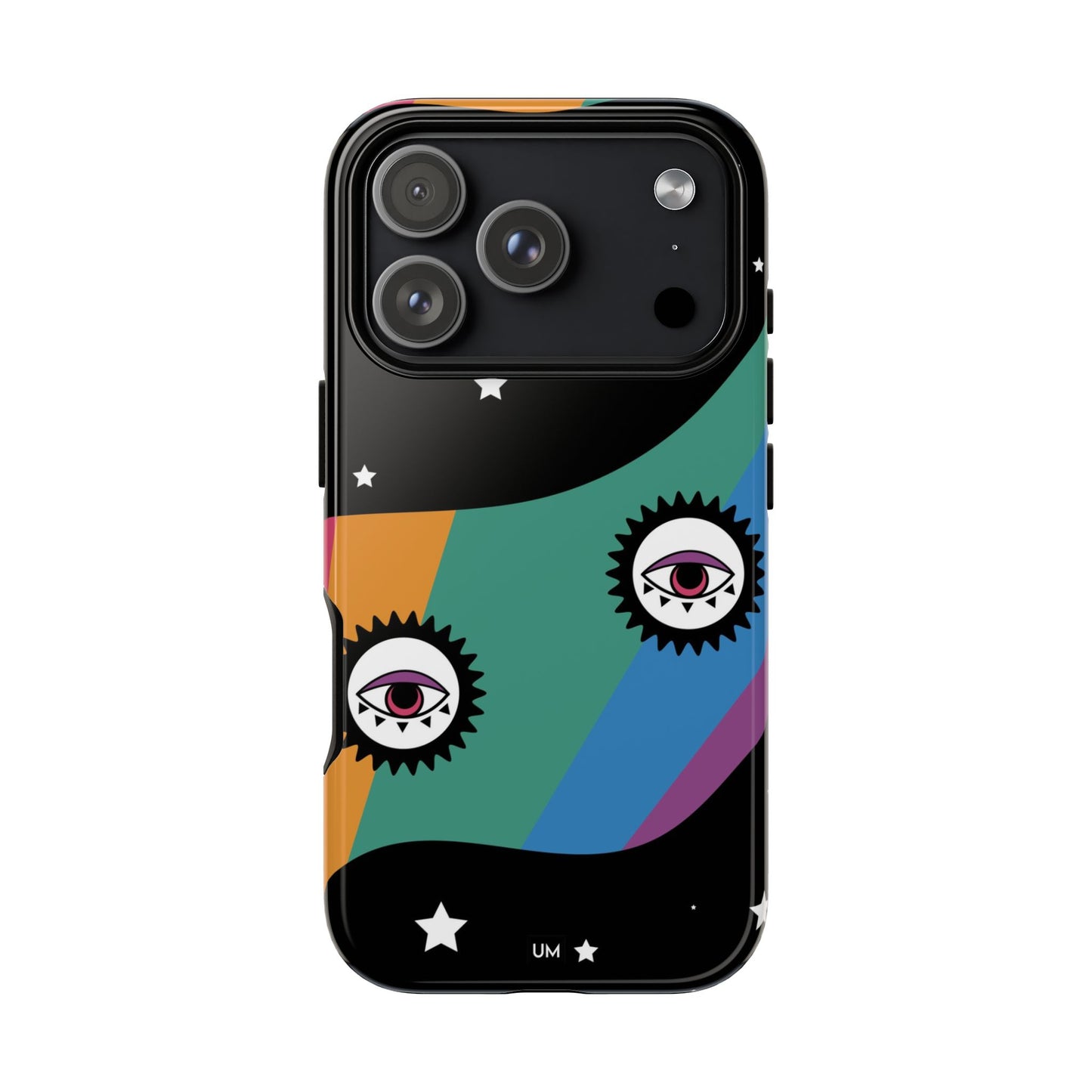 Estuche resistente Arcoiris Eye