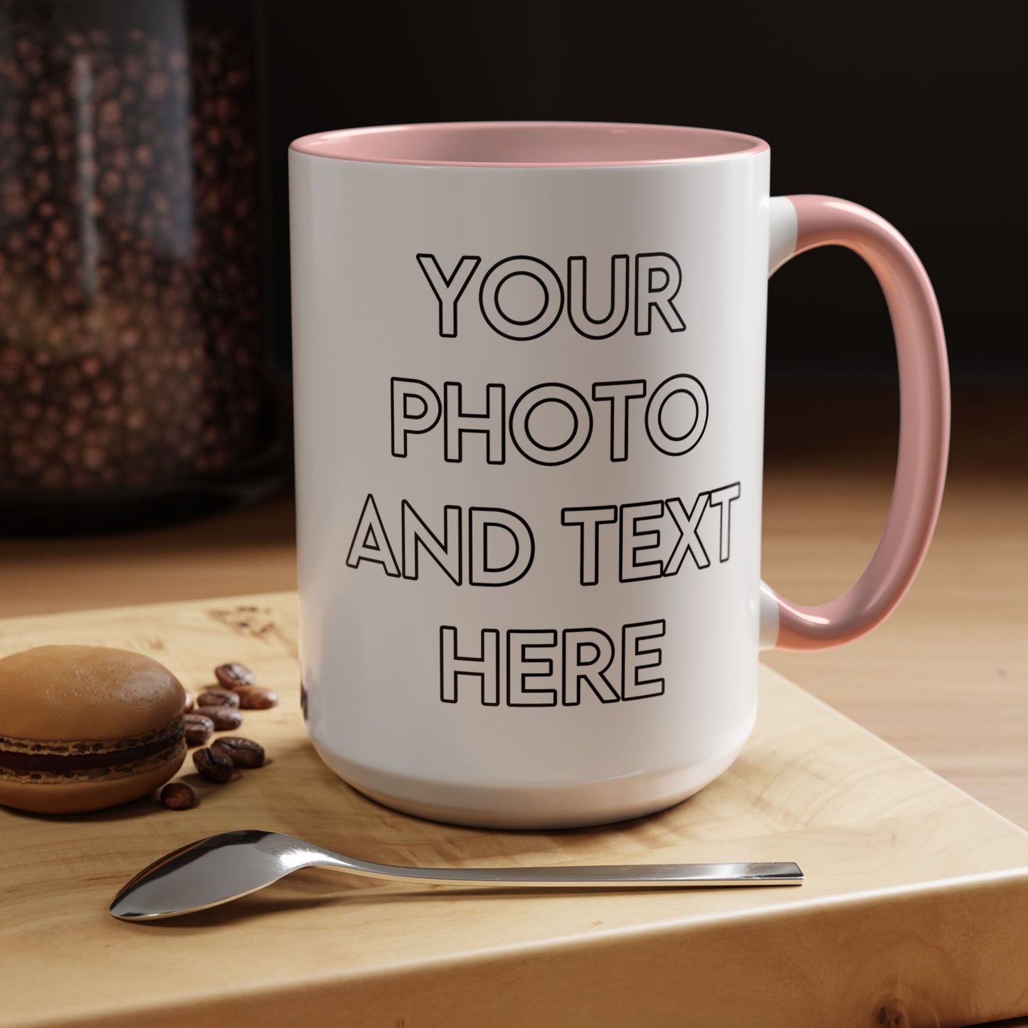 Taza de café personalizada (11, 15 oz)