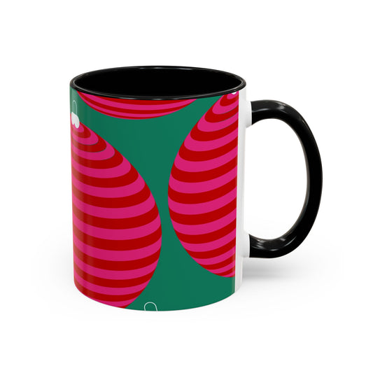 Taza de café navideña moderna (11, 15 oz)