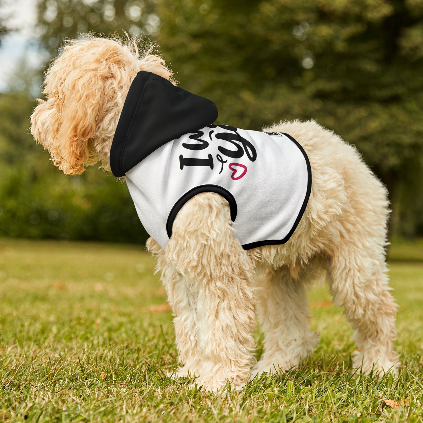 Sudadera con capucha para mascotas de la UM