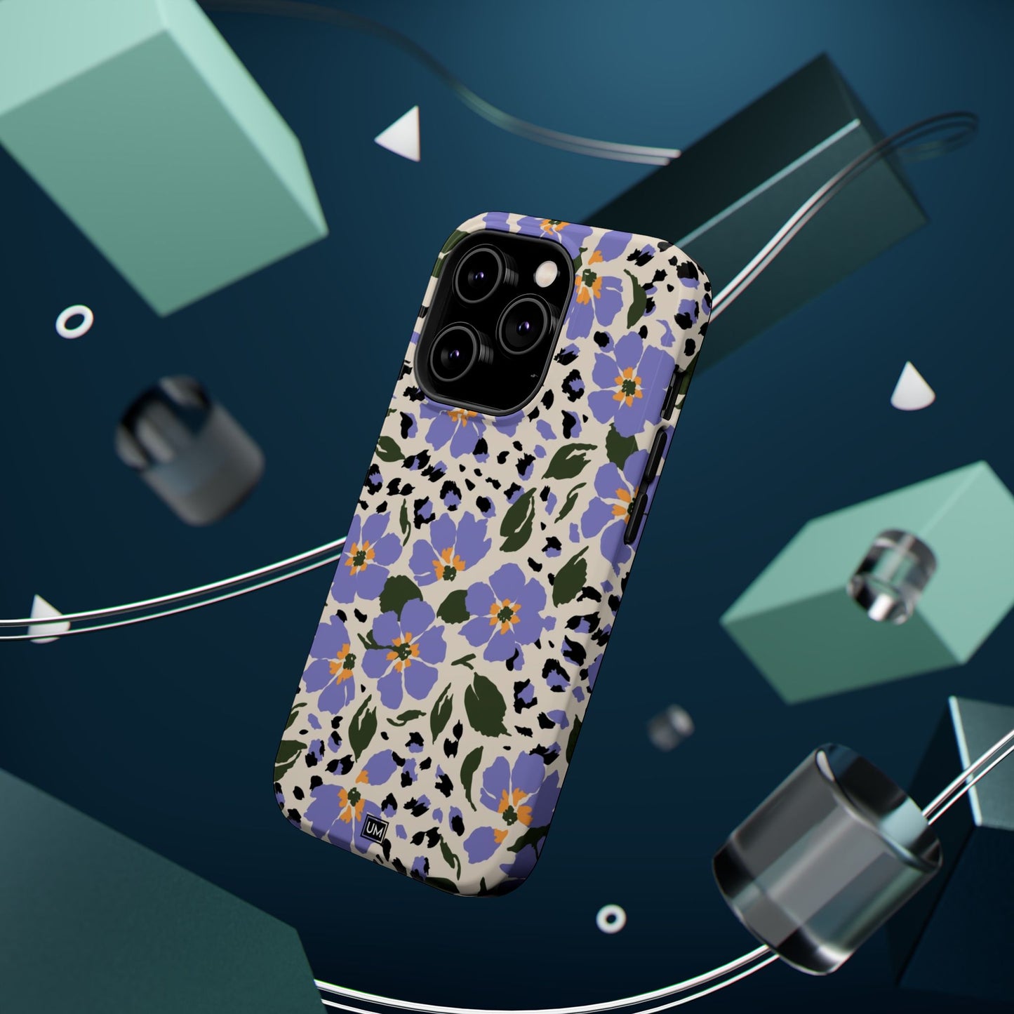 Floral Leopard