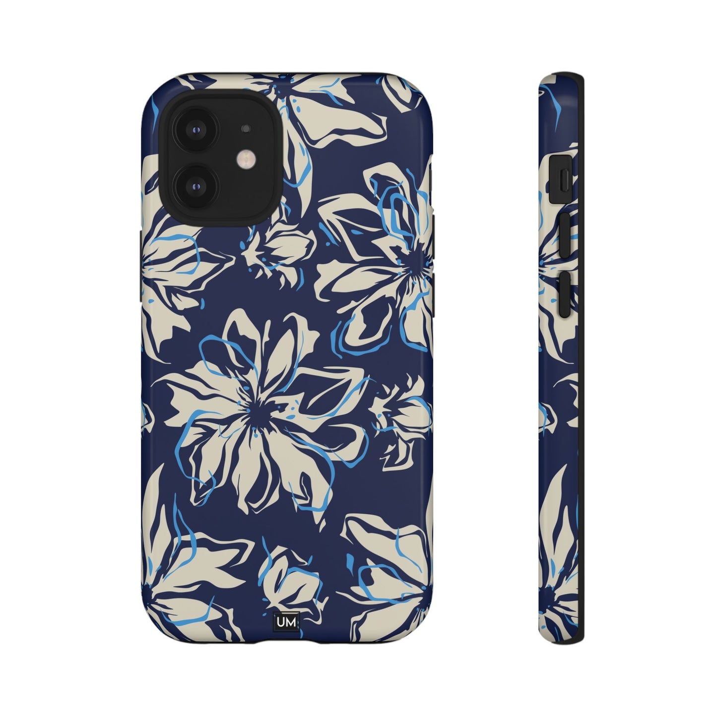 Blue Flor Tough Case