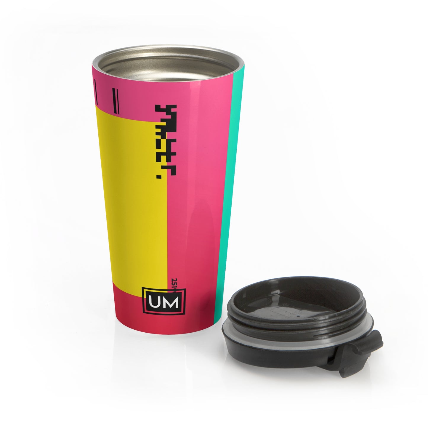 Vibrant  Stainless Steel Travel Mug