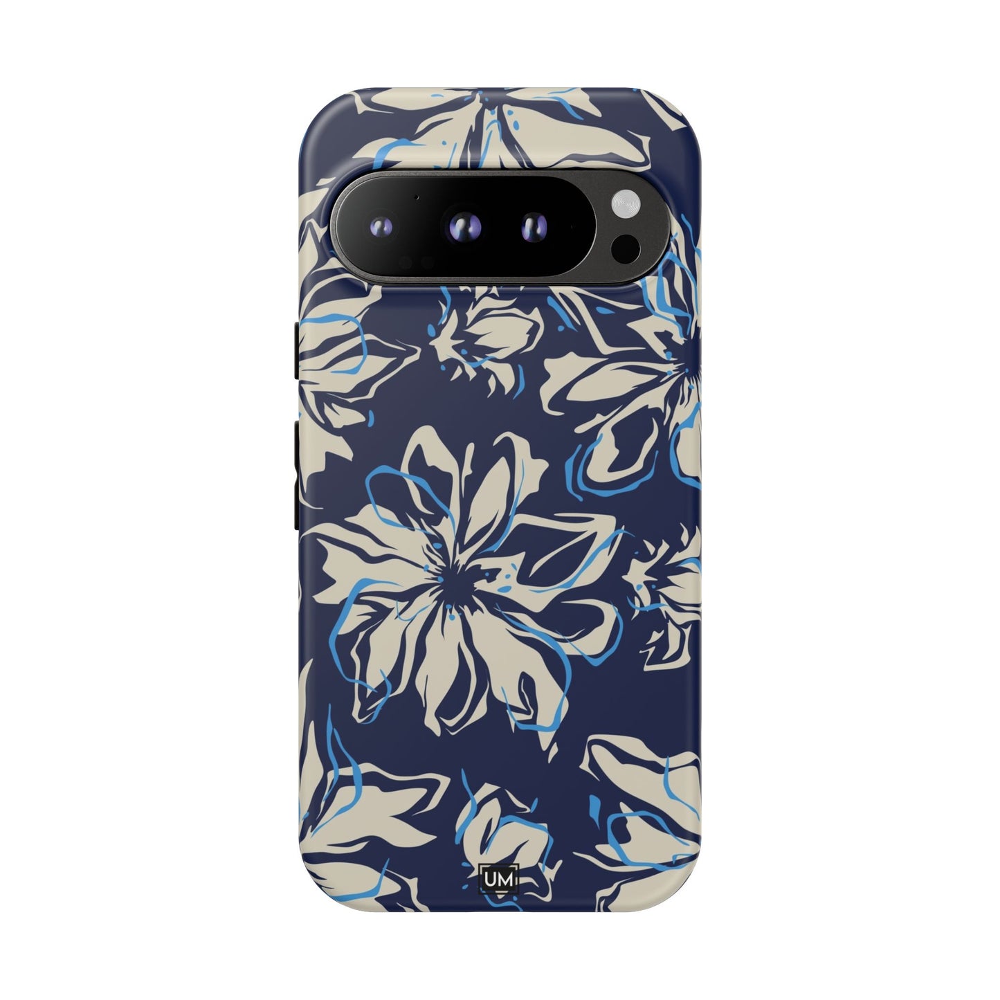 Blue Flor Tough Case