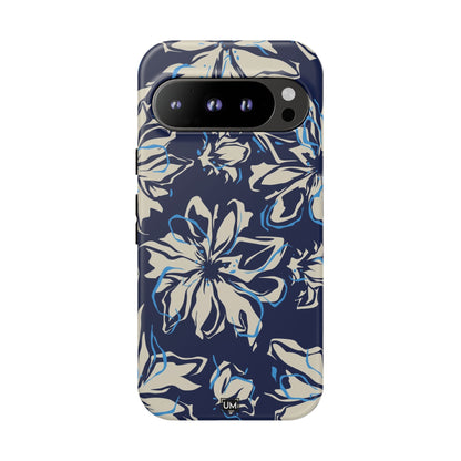 Blue Flor Tough Case