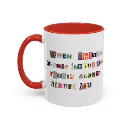 Taza de café Think Positive (11, 15 oz)