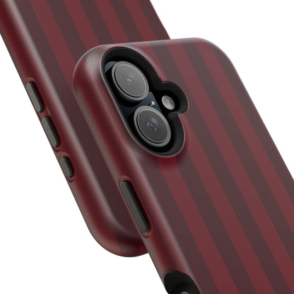 Bordeaux Pinstripe