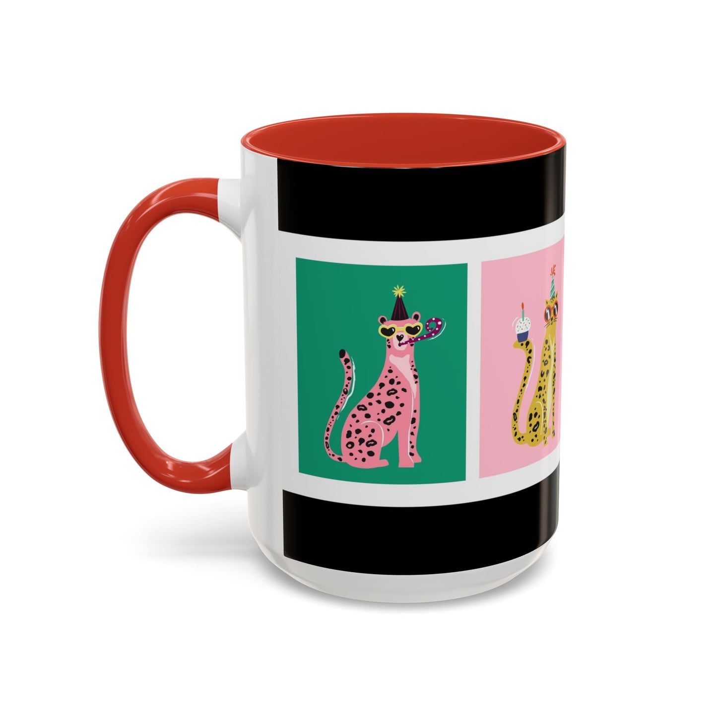 Taza de café con estampado animal (11, 15 oz)