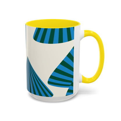 Taza de café navideña moderna (11, 15 oz)