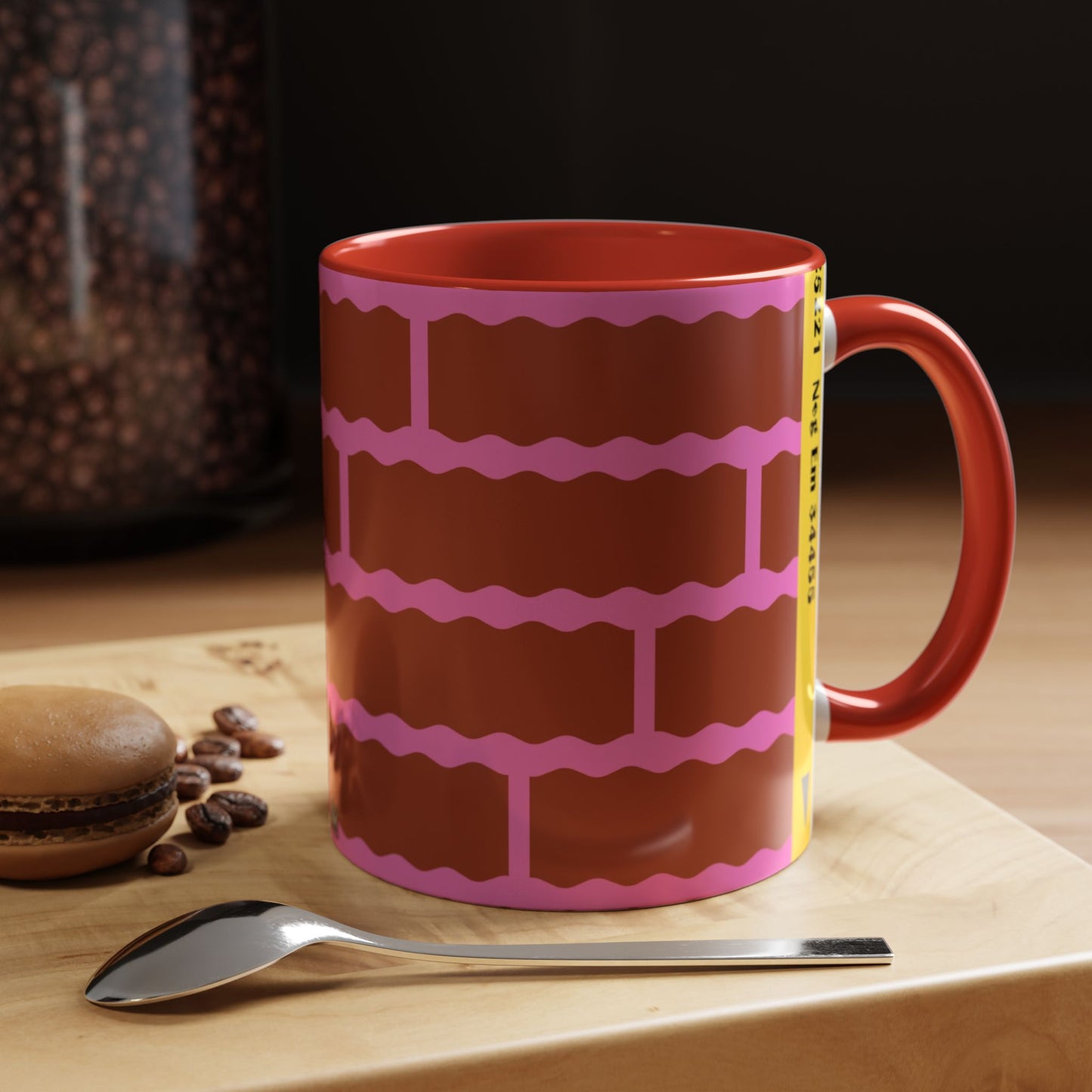 Taza de café con forma de ladrillo (11 oz y 15 oz)