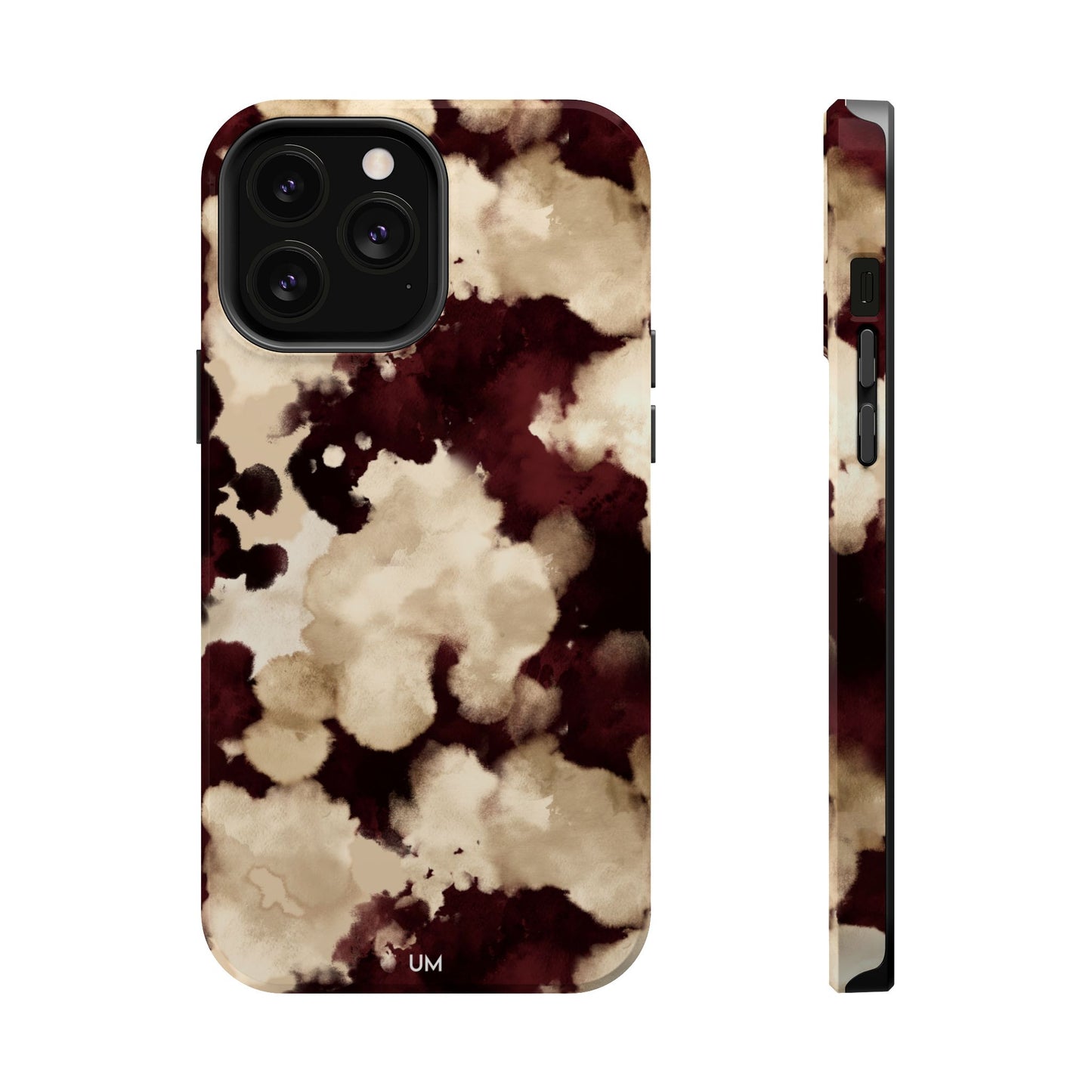 Marbled Burgundy